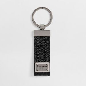 Dolce and Gabbana calf skin key chain